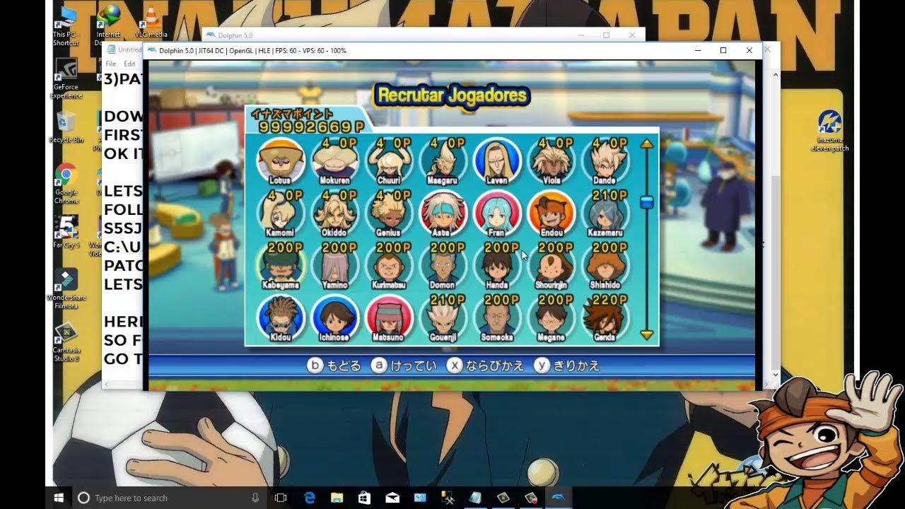 inazuma eleven 3 the ogre english patch v0.6 download